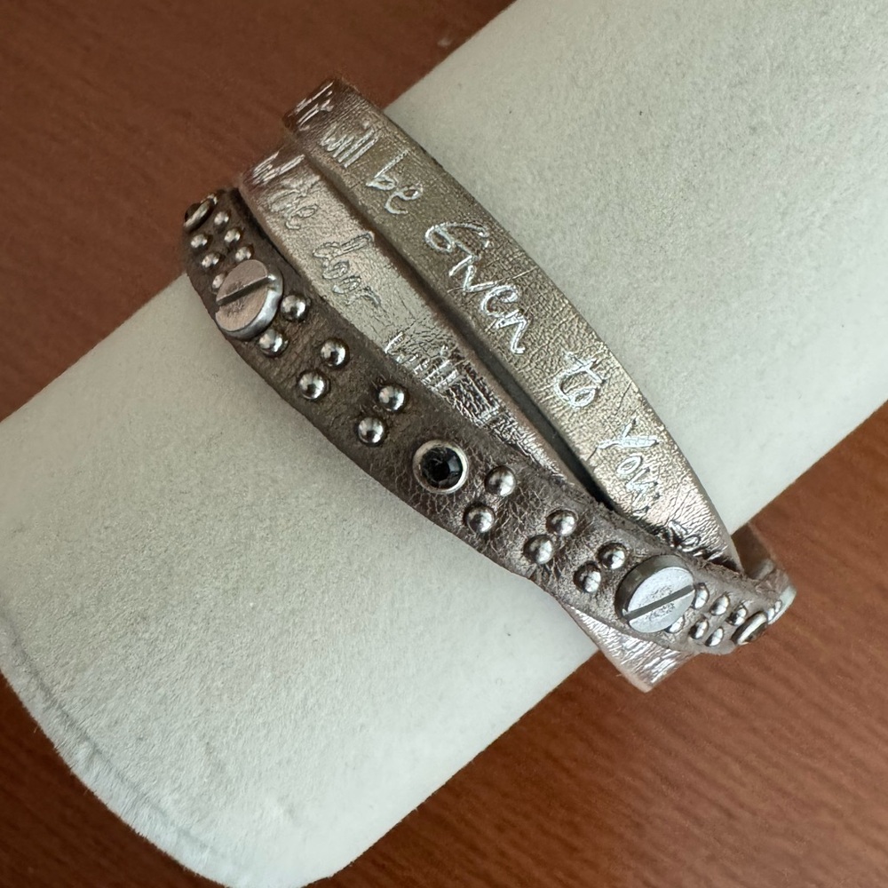 Good Work(s) Leather Bracelet